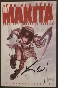 The Red Star Makita Comic Annual #1 - Signed / Autographed Bradley Kayl - Picture 1 of 1