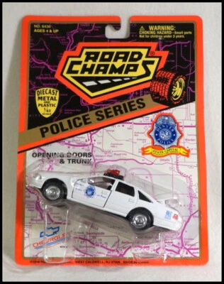 1996 Road Champs Police Series Chevy Denver Capital Police Car 1:43 #Z731 - Image 1 of 4