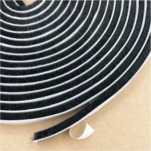 Felt Weather Stripping Door Seal Brush for Sliding Windows, Pile Self Adhesive W - Picture 1 of 23
