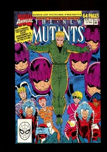 NEW MUTANTS ANNUAL 6 (9.2) 1ST SHATTERSTAR (PIN-UP) LIEFELD (b009) - Picture 1 of 2