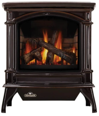 Napoleon Knightsbridge DV NG Stove, Millivolt Ign. Majolica Brown, GDS60-1NNSB - Image 1 of 3