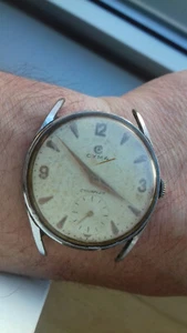 Cyma Cal. 586K HAND-WINDING VINTAGE WATCH MONTRE SWISS MADE OROLOGIO 70's UHR - Imagen 1 de 12