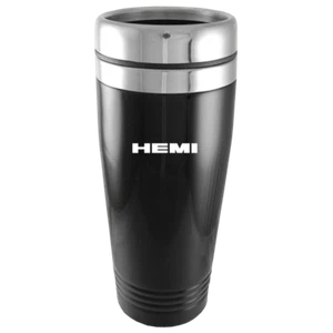 Mopar HEMI Logo 16oz Stainless Steel Tumbler Travel Mug Official Licensed - Foto 1 di 14