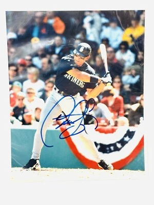Foto autografiada firmada 8x10 DAVID SEGUI Seattle MARINERS - CERTIFICADO DE AUTENTICIDAD  Foto 1 de 2