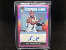 JEVON CARTER 2018-19 PANINI DONRUSS OPTIC PINK SIGNATURE SERIES AUTO RC #D 10/25
