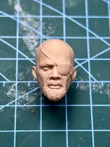 Cabeza esculpida tallada para figura de acción masculina juguetes corporales 1/6 1/12 1/18 Nick Fury 1 - Imagen 1 de 1