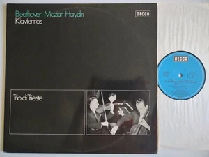 TRIO DI TRIESTE PLAYS BEETHOVEN MOZART & HAYDN PIANO TRIO DECCA  GERMAN 11020 - Picture 1 of 7