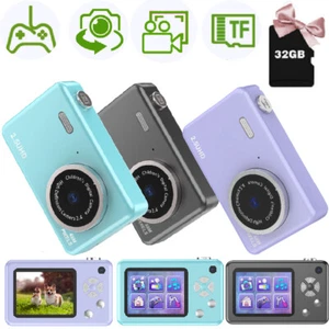 Digital Camera for Kids Video Camera with 32GB Card 1080P Digital Zoom Portable - Picture 1 of 25