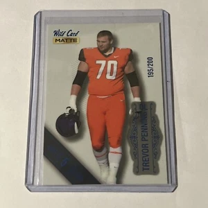 2022 Wild Matte BLUE TREVOR PENNING /200 - Picture 1 of 2