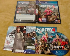 *NEAR MINT* Far Cry 4 Limited Edition (PS4, Playstation 2014) CIB Complete PAL - Picture 1 of 3