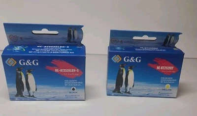 Cartucho de tinta negro y amarillo G&G NE-RT252XLBK-S NE-RT252XYL tinta de impresora Foto 1 de 4