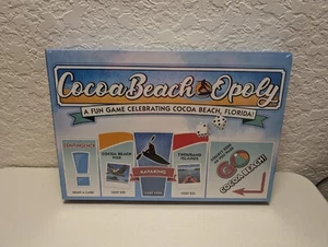 Cocoa Beach Opoly Florida Coast Limited Edition Board Game New Sealed - Picture 1 of 3