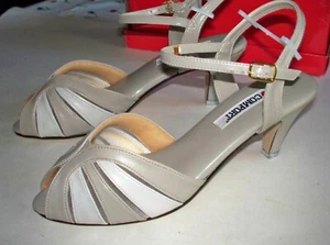 New Women’s Dress Sandal Shoe, Size 8 D, Color Bone/Ombre, Heel 3” - S6 - Picture 1 of 7