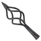 The Sizzling Archers Handforged Iron Cage Medieval Fire Arrowhead