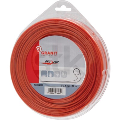 Trimmerfaden Mähfaden Nylon 2,4mm 87m Für Freischneider