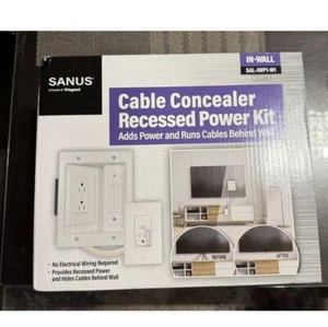 Kit de alimentación empotrado corrector de cables - Imagen 1 de 4