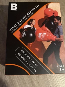 Black Series Inflatable Boxing Gloves - Lots Of Fun! - Picture 1 of 3