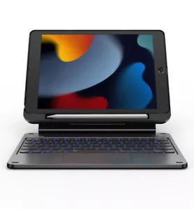 Funda Dexnor para iPad 9ª Generación con Teclado Estilo Mágico 8ª/7ª Generación 10.2 - Imagen 1 de 60