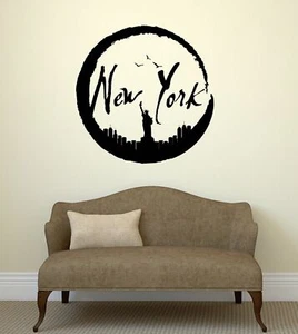 Wall Stickers New York City USA Art Room Vinyl Decal (ig2073) - Picture 1 of 4