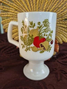 Vintage Corningware "Spice Of Life" Pedestal Mug - Picture 1 of 5