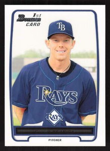2012 Bowman Prospects #BP57 Chris Rearick Tampa Bay Rays