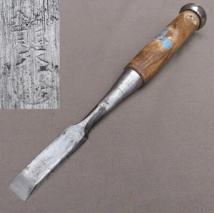 Japanese Paring Chisel Oiire Nomi Ryutaro 15mm Total:217mm Carpenter Tool - Picture 1 of 10