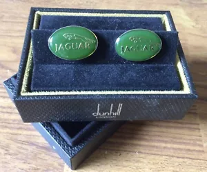 Pair Of Jaguar Cufflinks By Dunhill - Picture 1 of 3