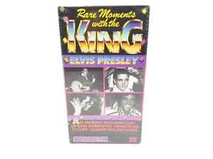 Rare Moments with The King Elvis Presley - VHS Video Tape - Sealed - New - Picture 1 of 3