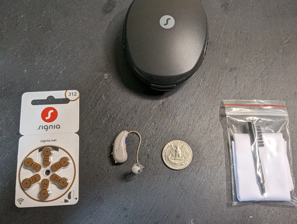 Siemens/Signia Pure 7 BX Binax RIC 48 каналов беспроводное/Bluetooth управление приложениями - Изображение 1 из 1