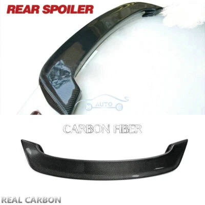 Real Carbon Trunk Spoiler Rear Wing For Porsche Boxster Cayman 987 S 2006-2012 - Imagem 1 de 4