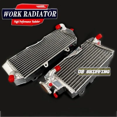 Radiador de aluminio apto para 10-15 Kawasaki KX450F KX450 F KX 450F 2012 2013 2014 2015 Foto 1 de 4