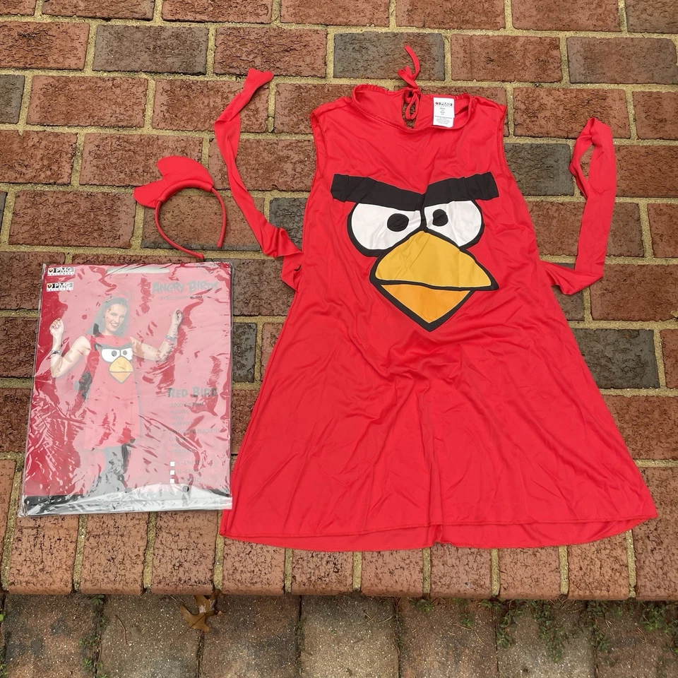 Disfraz de Halloween Angry Birds Red Bird para mujer talla pequeña (4-6) Paper Magic 2012 Foto 1 de 4