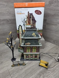 Department 56 Halloween La Ghosti Kino im Ruhestand Sounds & Lighting *lesen* - Bild 1 von 8