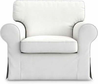 Ektorp Chair Cover Replacement for IKEA Armchair Cover-cool White  - Image 1 of 4