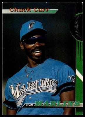 1993 Stadium Club Florida Marlins #25 Chuck Carr - Image 1 of 2