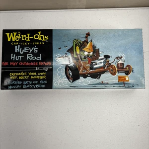 Hawk Weird-ohs Car-Icky-Tures Huey's Hut Rod Kit Modelo Plástico - Caja Abierta - Imagen 1 de 9