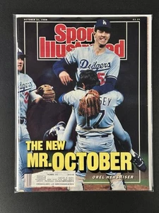 SPORTS ILLUSTRATED - October 31, 1988 - Carded/Bagged Label - Orel Hershiser - Picture 1 of 3
