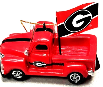 Ornamento de mini camión de rally de mesa Georgia Bulldogs Foto 1 de 2