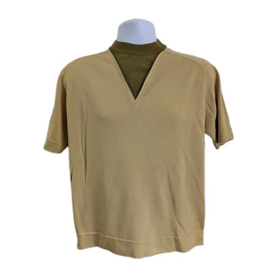 OFERTA Pullover de Manga Corta Ban-Lon Silkava Robert Onstad Clothier Mob Prep M *D Foto 1 de 4