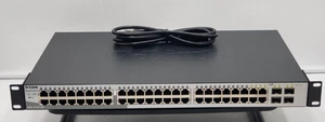 D-Link DGS-1210-48 Gigabit Managed 48 Port Network Switch with Rack Ears - Picture 1 of 10