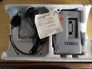 Vintage Sears Roebuck Stereo Cassette Player Pitch Control NIB Read - Picture 1 of 11