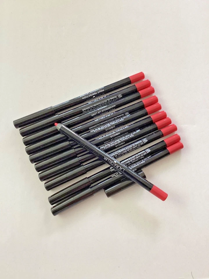 WHOLESALE LOT X 24 LAURA  GELLER  POUT PERFECTION LIP LINER SHADE ~ HIBISCUS - Image 1 of 1