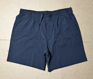 Lululemon Men’s 2XL Bowline Linerless Short 8 inch LM7BBHS Black - Picture 1 of 5