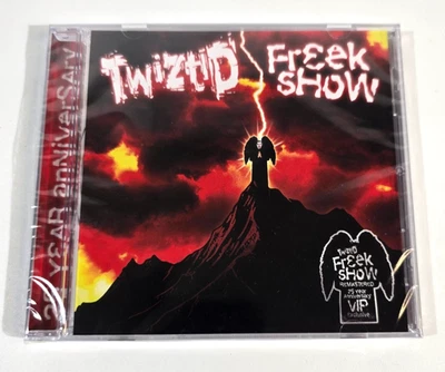 TWIZTID 2025 FREEK SHOW 25 YEAR EXCLUSIVE VIP CD  MNE REMASTERED NEW SEALED - Image 1 of 3