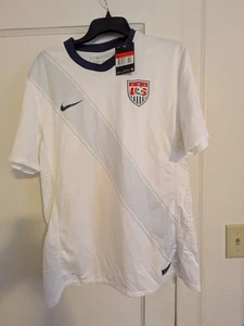 USMNT 2010-2012 Player Issue Large Home Jersey NWT FLAWED SPOTS USA Shirt Men's - Picture 1 of 9