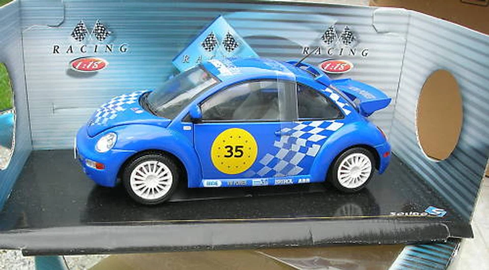 SOLIDO 1/18 VW New BEETLE RACING 1999  REF 9033!!!!!! - Photo 1/1
