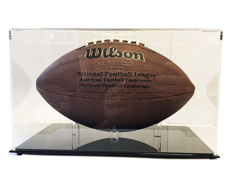 Ultra Max High Clarity Pro Deluxe Football Display Case - Max UV - Image 1 of 1