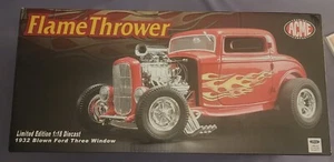 1/18 Acme GMP 1932 Ford 3 Window Red Flamethrower Die Cast Car Blown HEMI New - Picture 1 of 4