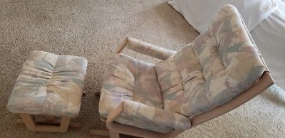 Planeador/enfermería Dutailier con silla deslizante con otomana Foto 1 de 4