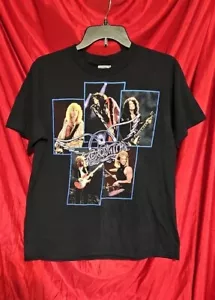 Vintage Aerosmith North American Pump Tour 1990 Mens X-Large Black T-shirt - Picture 1 of 9